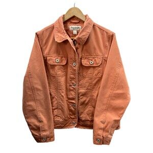 Dri-Duck For her Jacket Large Orange Women's Briar Style 9067 denim jean coat